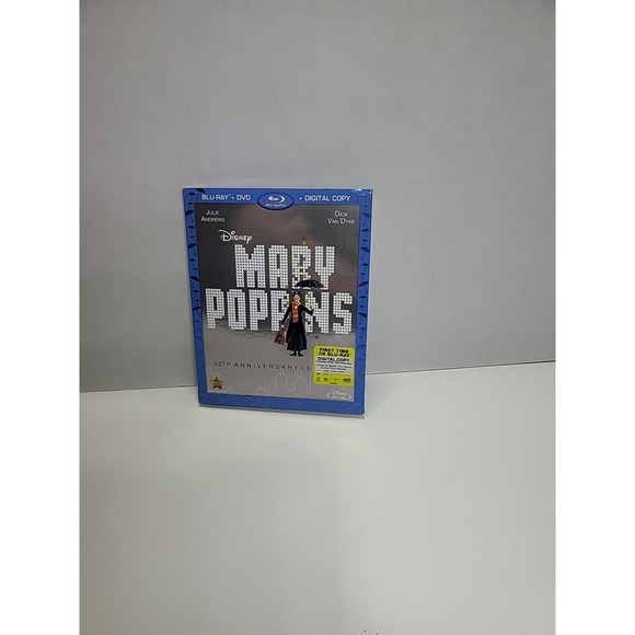 Other - Mary Poppins (50th Anniversary) (Blu-ray, 1964) Julie Andrews-NEW